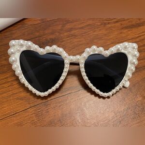 Heart shaped Pearl Sunglasses